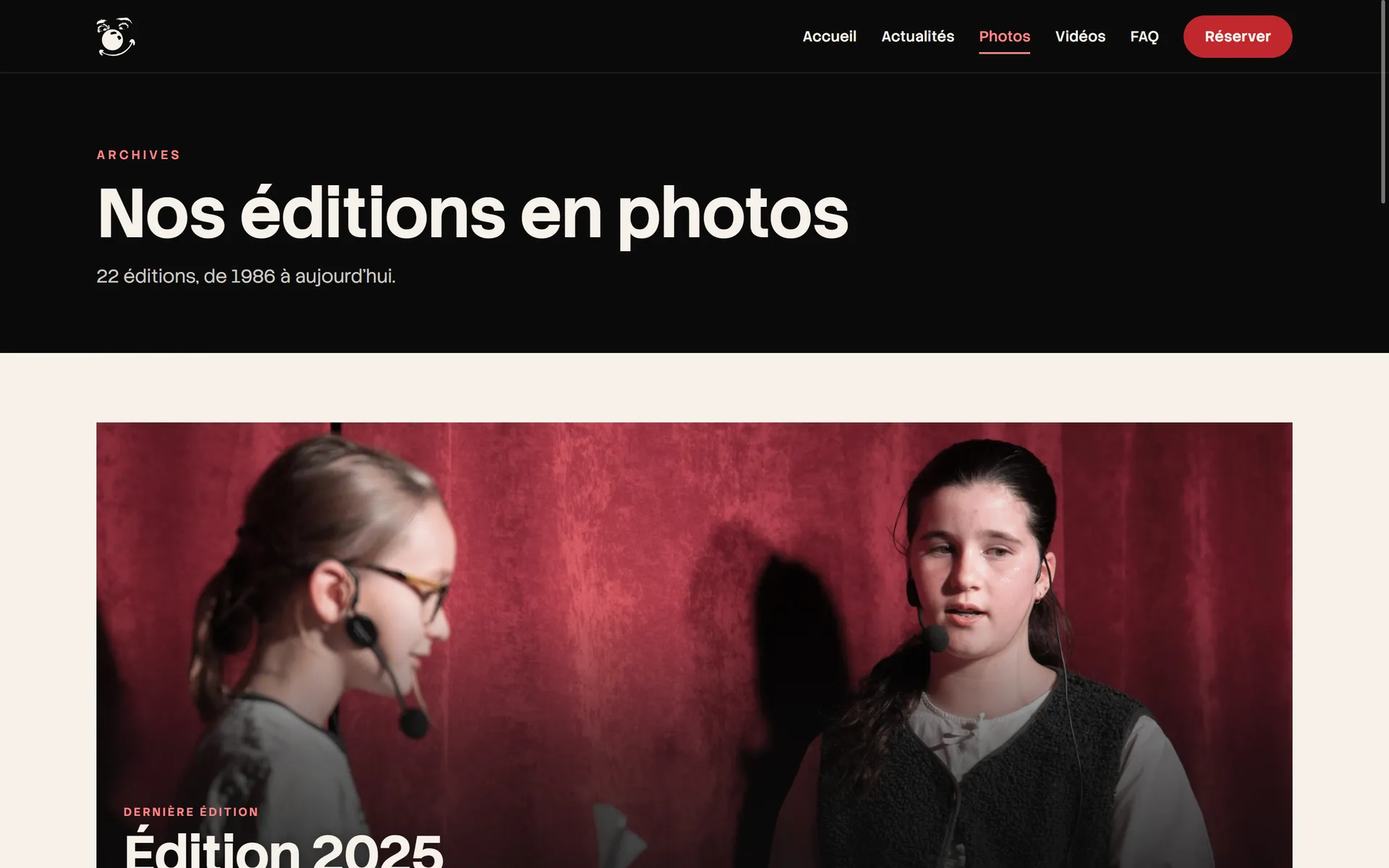 Archives photo de La CLAC : 22 éditions, de 1986 à aujourd'hui