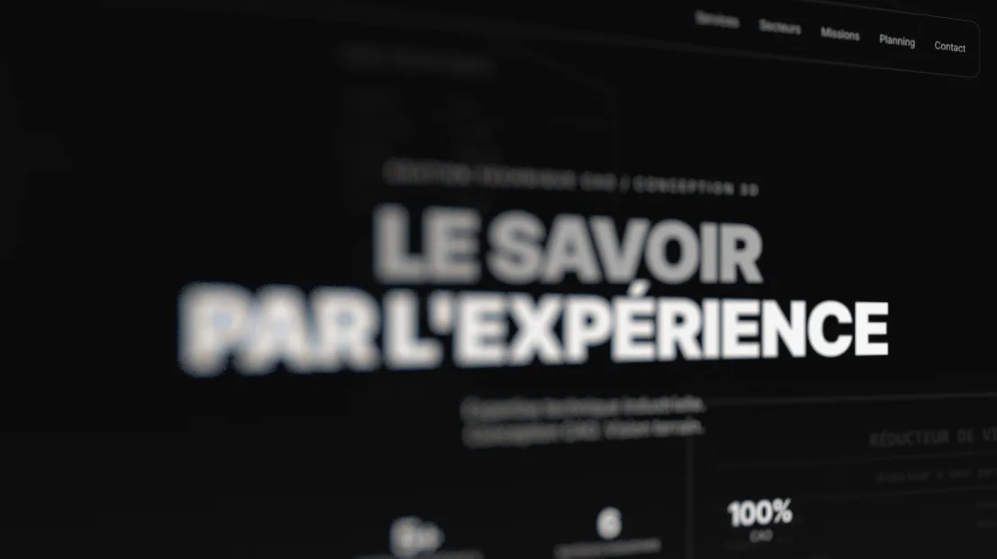 Capture d'écran deu site Oïda Concept